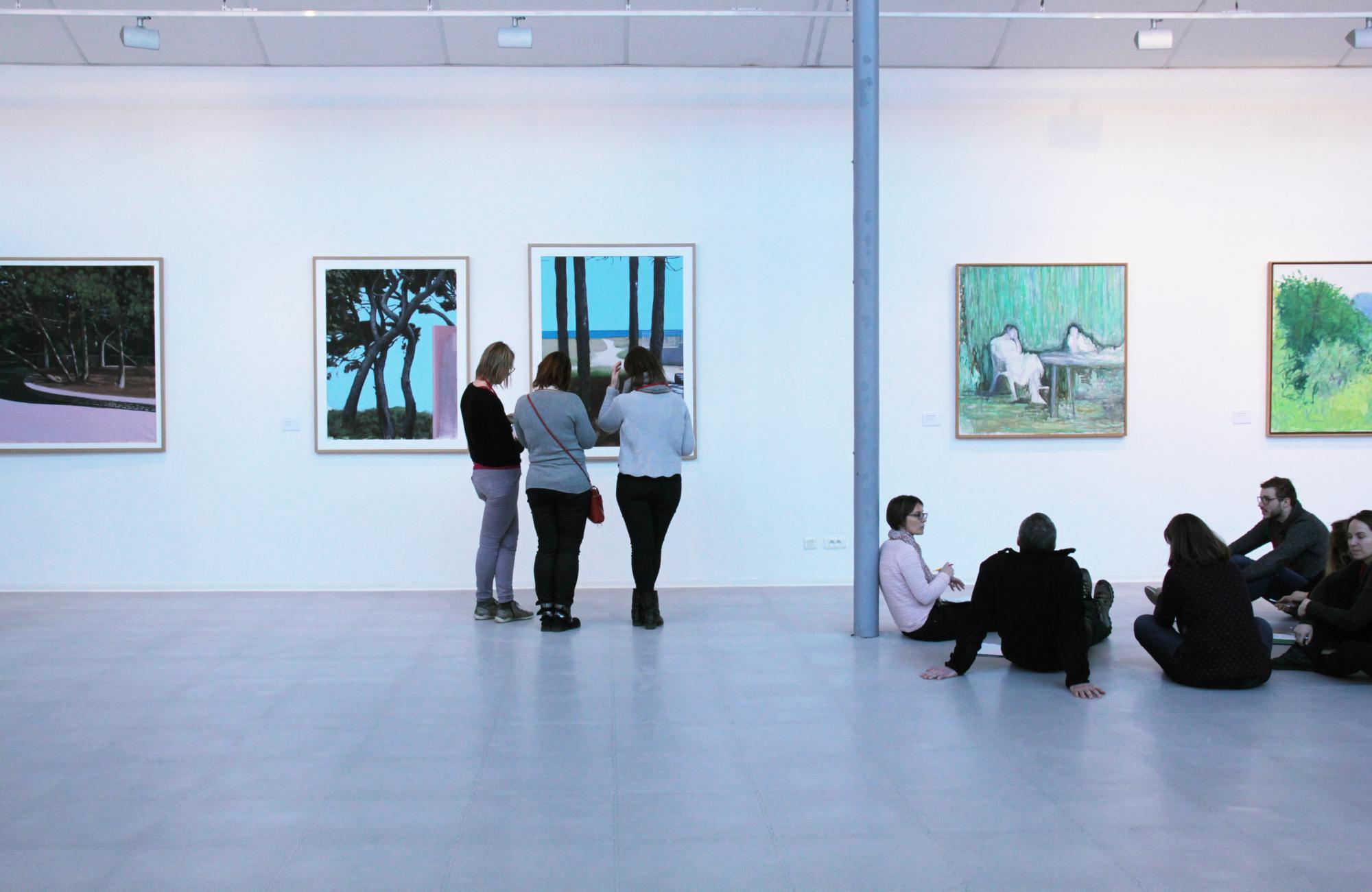 Un été contemporain, Jacques Truphémus et Jérémy Liron. Les silences de la peinture