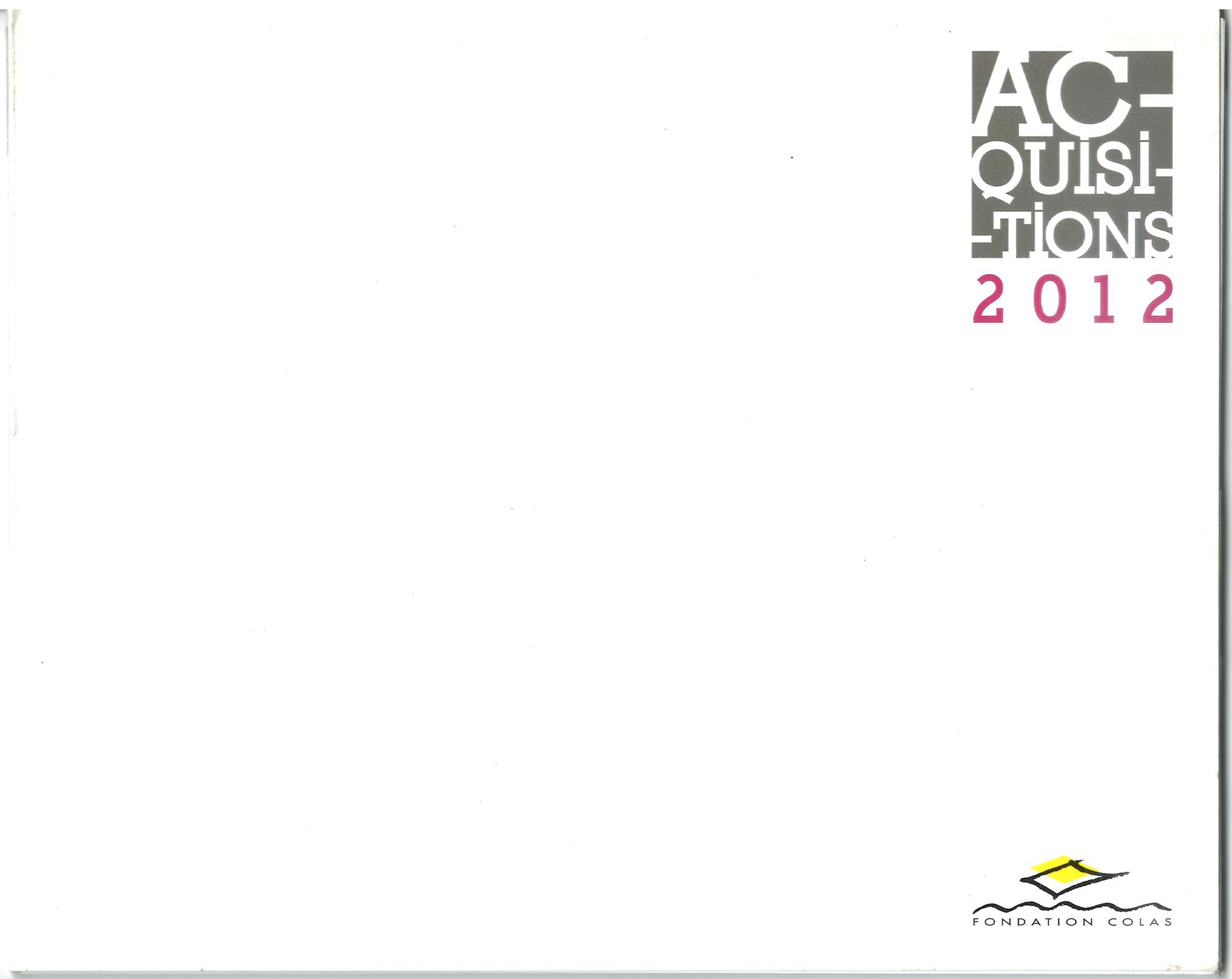 Acquisitions 2012
