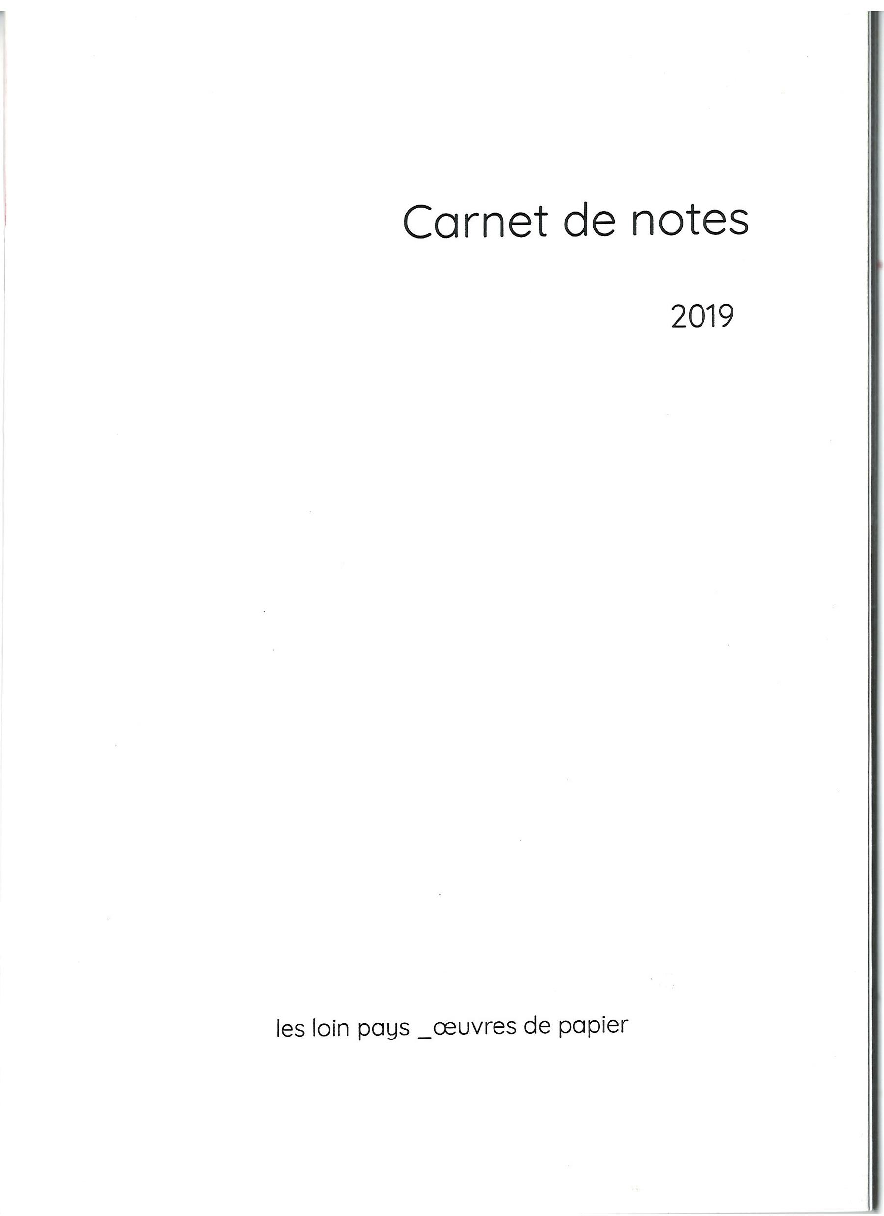 Carnet de notes